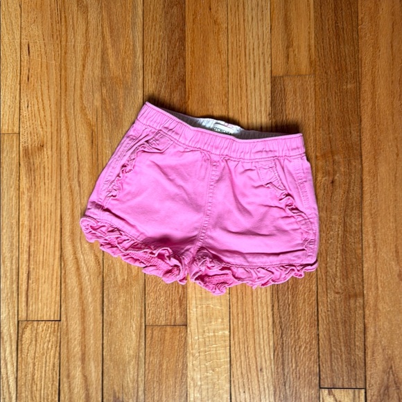 Crewcuts Pink Ruffle Hem Shorts 3T - Picture 1 of 4